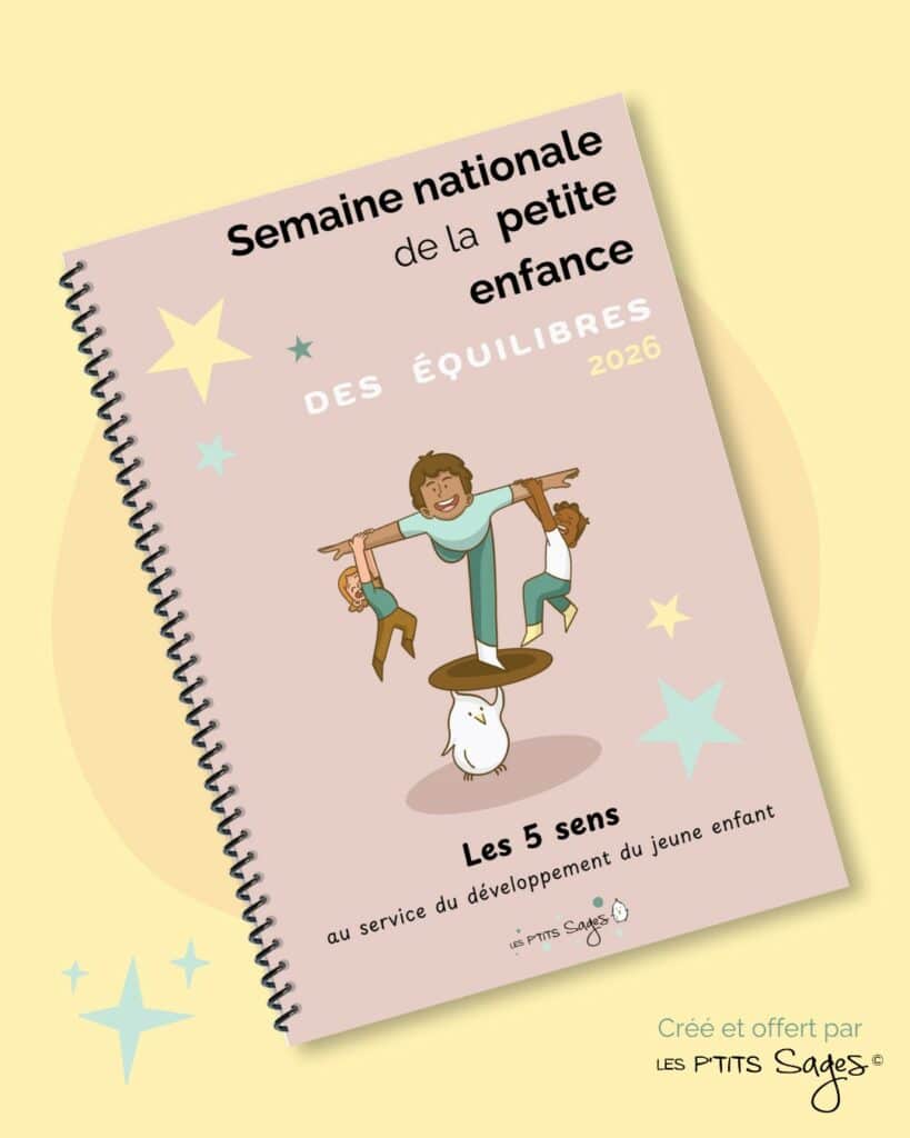 livret semaine nationale de la petite enfance 2026 thème "des équilibres"