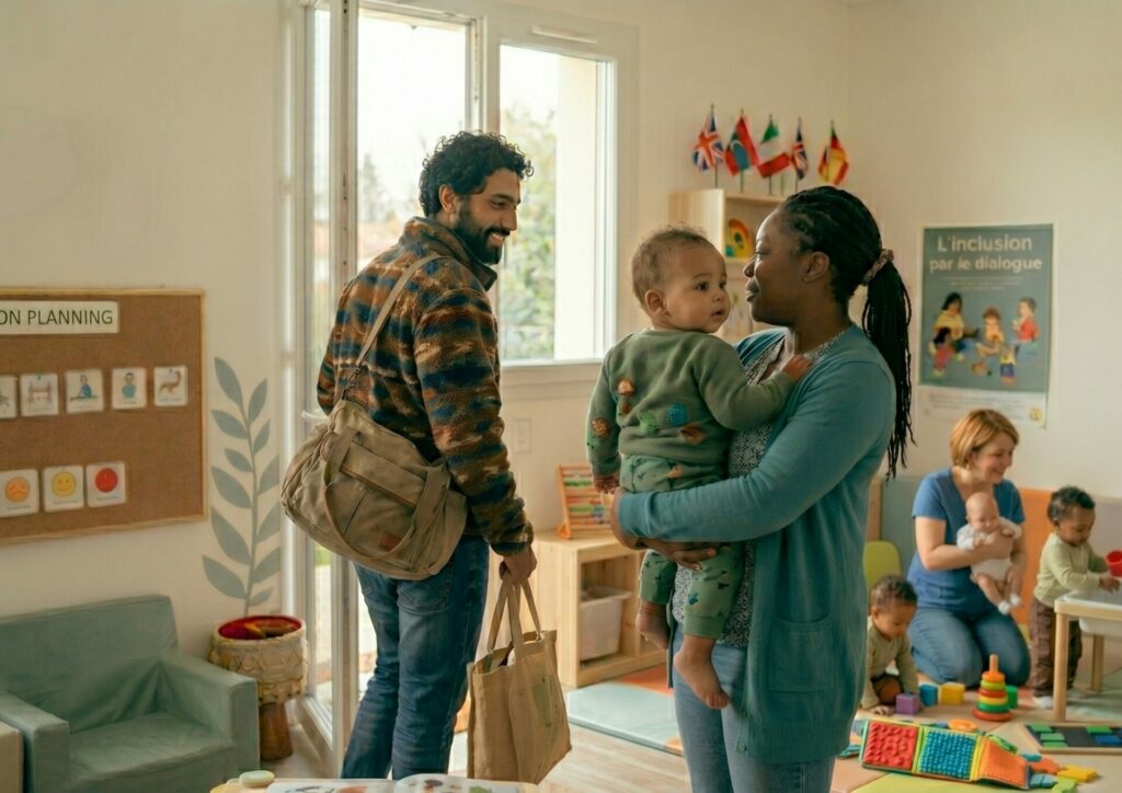 Accompagner la séparation en crèche : familiarisation, attachement et référence
